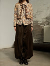 INTO THE EAST 25 Autumn/Winter Dark Moss Green V-Neck Corduroy Vest/Tapered Casual Pants ITE-E1DGAW040GR20PT-LV (E1DGAW032GR20VE)